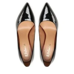 Talons Aiguilles R.Polański 1647 Czarny Lakier/Bordo 11 Talons Aiguilles R.Polański 1647 Czarny Lakier/Bordo -Chaussure Soldes Boutique talons aiguilles r polanski 1647 czarny lakier bordo 4