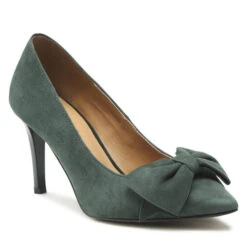 Talons Aiguilles Sagan 4885 Zielony Welur