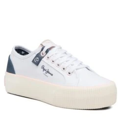 Tennis Pepe Jeans Ottis W Sun PLS31456 White 800