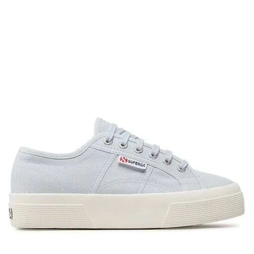 Tennis Superga 2740 Platform S21384W Grey Lilla-Favorio ANL 4 Tennis Superga 2740 Platform S21384W Grey Lilla-Favorio ANL – Image 2