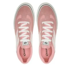Tennis Superga 3041 Revolley Colorblock Platform S1151MW Pink/White A6Q -Chaussure Soldes Boutique tennis superga 3041 revolley colorblock platform s1151mw pink white a6q 4