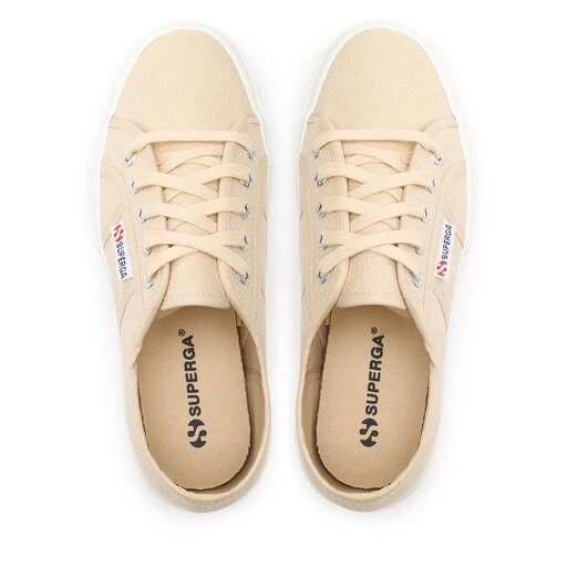 Tennis Superga Cotu Classic 2750 S000010 Beige Lt/F Avorio 7 Tennis Superga Cotu Classic 2750 S000010 Beige Lt/F Avorio – Image 5