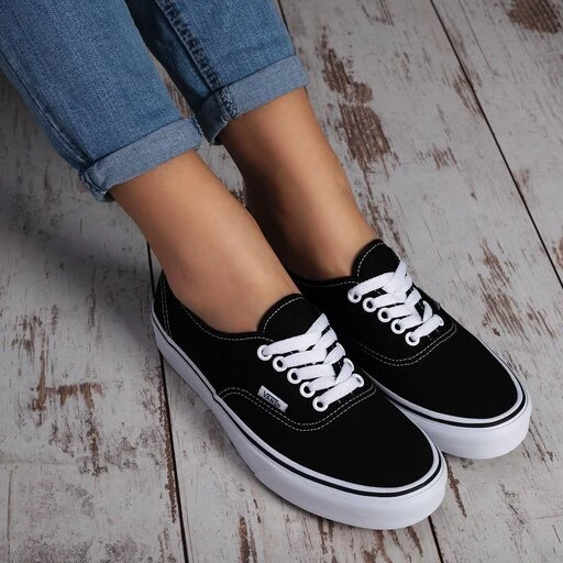 Tennis Vans Authentic VN-0 EE3BLK Black 4 Tennis Vans Authentic VN-0 EE3BLK Black – Image 2