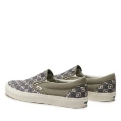 Tennis Vans Classic Slip-O VN0A7Q5DOLV1 Geo Trek Olive -Chaussure Soldes Boutique tennis vans classic slip o vn0a7q5dolv1 geo trek olive 2