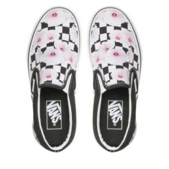 Tennis Vans Classic Slip-On VN0A5JLXBM81 Hibiscus Check Black 11 Tennis Vans Classic Slip-On VN0A5JLXBM81 Hibiscus Check Black -Chaussure Soldes Boutique tennis vans classic slip on vn0a5jlxbm81 hibiscus check black 4