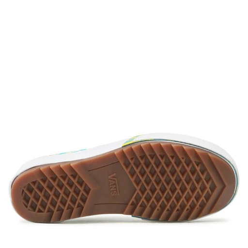 Tennis Vans Era Stacked VN0A4BTOCE51 Wavy Daze Tile Blue 6 Tennis Vans Era Stacked VN0A4BTOCE51 Wavy Daze Tile Blue – Image 4