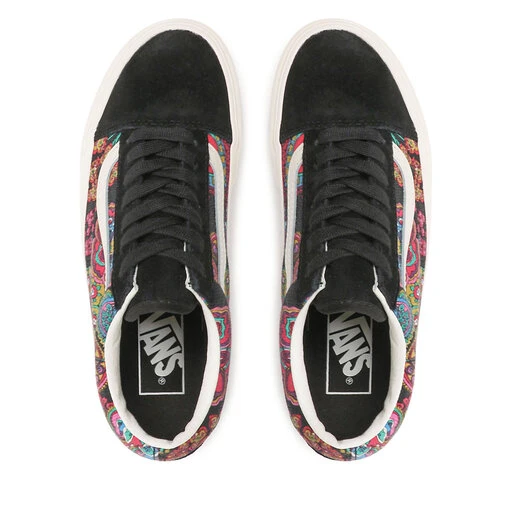 Tennis Vans Old Skool Stac VN0A7Q5MBLK1 Paisley Bloom Black 7 Tennis Vans Old Skool Stac VN0A7Q5MBLK1 Paisley Bloom Black – Image 5