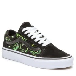 Tennis Vans Old Skool VN0A4BW2BML1 Eyes In The Dark Black/Mu