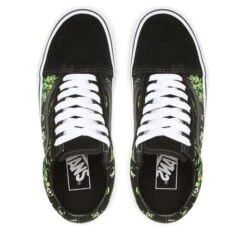 Tennis Vans Old Skool VN0A4BW2BML1 Eyes In The Dark Black/Mu -Chaussure Soldes Boutique tennis vans old skool vn0a4bw2bml1 eyes in the dark black mu 4