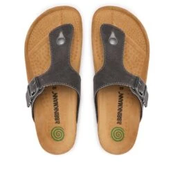 Tongs Dr. Brinkmann 600057 Anthrazit 09 -Chaussure Soldes Boutique tongs dr brinkmann 600057 anthrazit 09 4