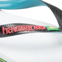 Tongs Havaianas Brasil Mix 41232060128 White/Black -Chaussure Soldes Boutique tongs havaianas brasil mix 41232060128 white black 5