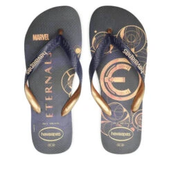 Tongs Havaianas H. Top Marvel Fc 41395111637 Marine/Marine/Gol -Chaussure Soldes Boutique tongs havaianas h top marvel fc 41395111637 marine marine gol 4