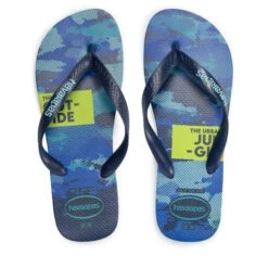 Tongs Havaianas Top Camu 41413982404 Blue Water -Chaussure Soldes Boutique tongs havaianas top camu 41413982404 blue water 4